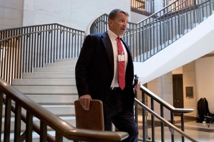 Erik Prince, founder of Blackwater security firm. Photo: EPA