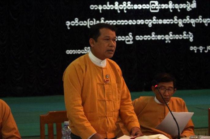 Minister Myint Maung. Photo: Mizzima