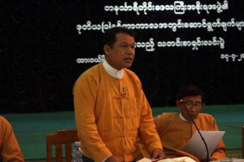 Minister Myint Maung. Photo: Mizzima