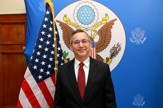 Us Ambador Discusses Improved Relations As News Of Sanctions Ambador Of The United States To Myanmar Mr Scot Marciel Photo Thet Ko