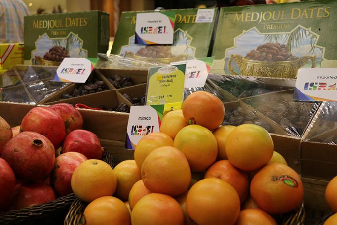 Sustainable agriculture - Israeli food at a marketplace. Photo: Mizzima