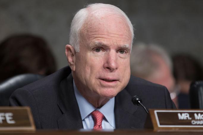US Senator from Arizona John McCain. Photo: EPA