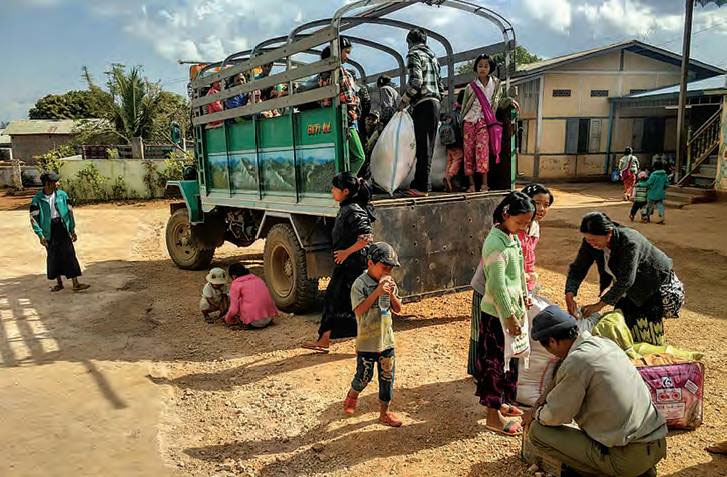 Villagers escape to IDP camps in Shan State | Mizzima Myanmar News and ...