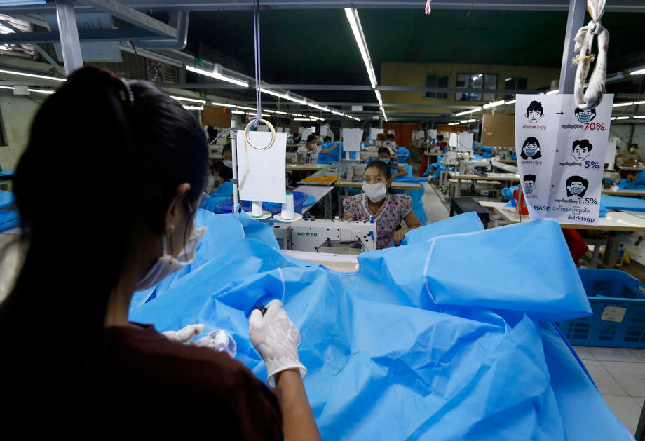 Myanmar’s garment sector hit hard by COVID-19 impact | Mizzima Myanmar ...