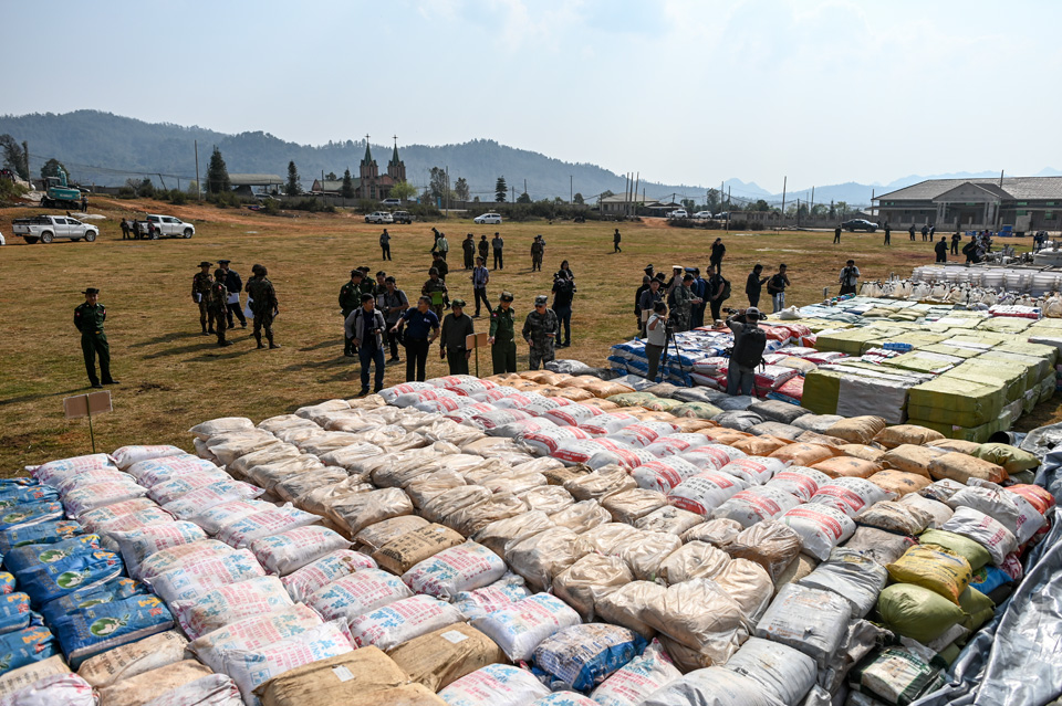 Myanmar Operation Results In The Largest Synthetic Drug Seizures In The
