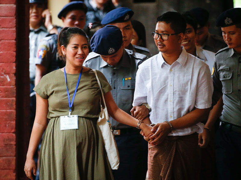 Wife of jailed Myanmar reporter gives birth to first child Mizzima ... pic