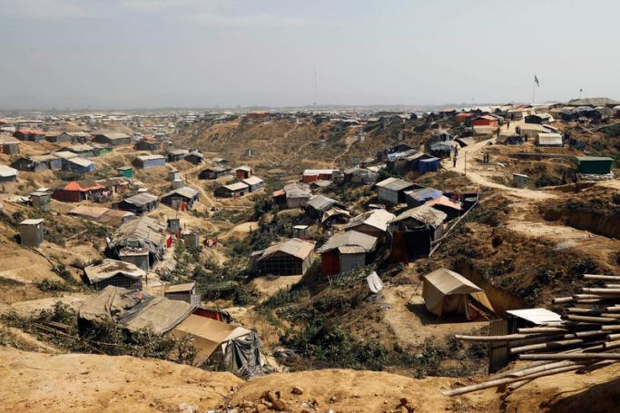  Rohingya refugees at Kutupalong in UKhiya, Cox's Bazar, Bangladesh. Photo: EPA