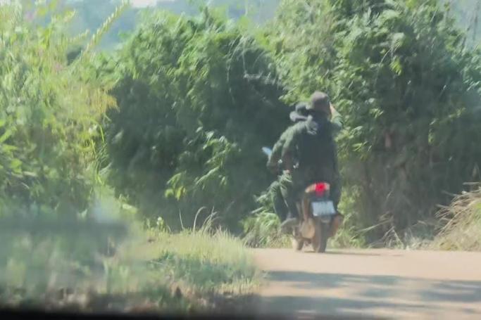Image of Thai-Myanmar border where, according to army officials, Thai soldiers have killed 15 suspected drug smugglers as they attempted to cross into northern Thailand.
