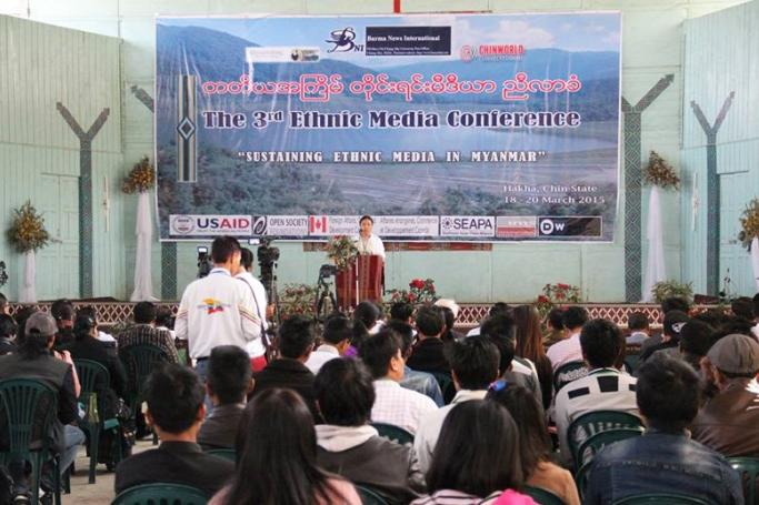The 3rd Ethnic Media Conference in Hakha, Chin State from March 18 to 20, 2015. 
