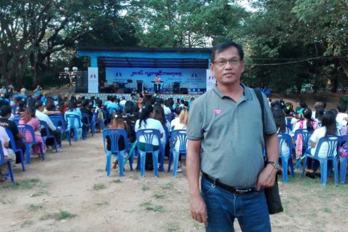 ABSDF central committee member Min Htay. Photo: Min Htay/Facebook
