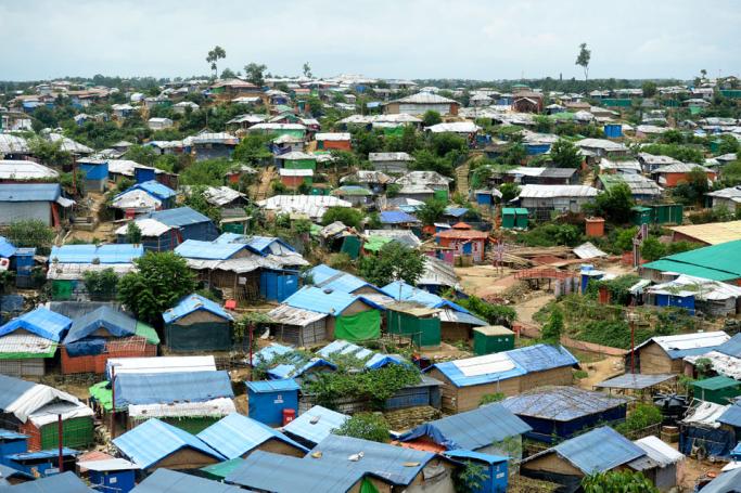 Kutupalong Rohingya refugee camp in Bangladesh's Ukhia district. Photo: Munir Uz Zaman/AFP