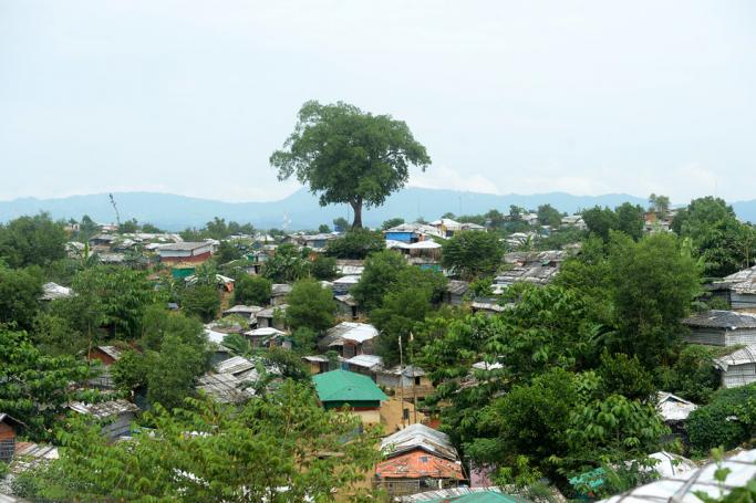 A general view of the Kutupalong refugee camp is seen in Ukhia on October 6, 2020. Photo: AFP