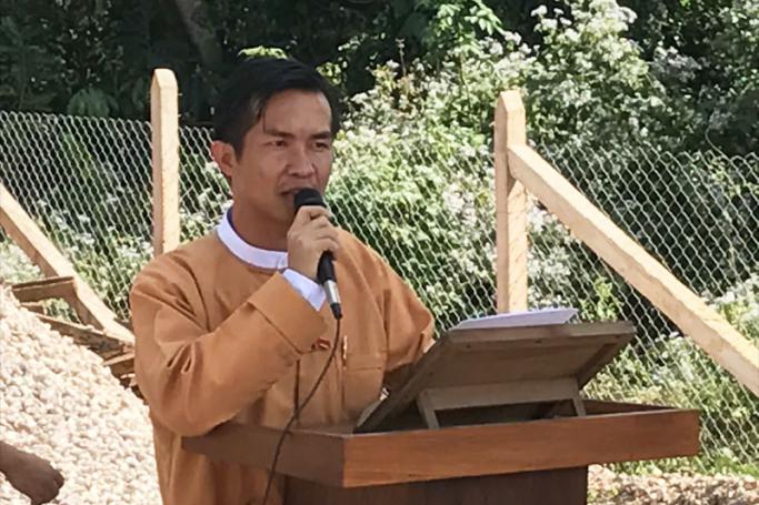 Chief Minister of Kayah state L Paung Sho. Photo: Embassy of Japan in Myanmar