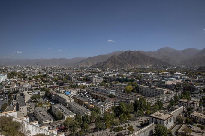 A general view of Lhasa, Tibet Autonomous Region, China. Photo: EPA