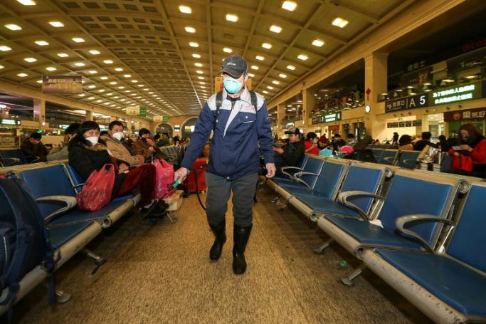 In Wuhan, the epicentre of the outbreak, authorities cancelled large public events, and called on visitors to stay away (Photo: AFP)