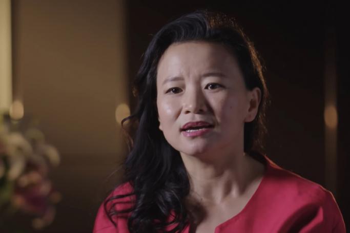 (File) This file undated frame grab taken from handout video by Australia's Department of Foreign Affairs and Trade (DFAT) / Australia Global Alumni on September 1, 2020 shows Australian journalist Cheng Lei. Photo: AFP