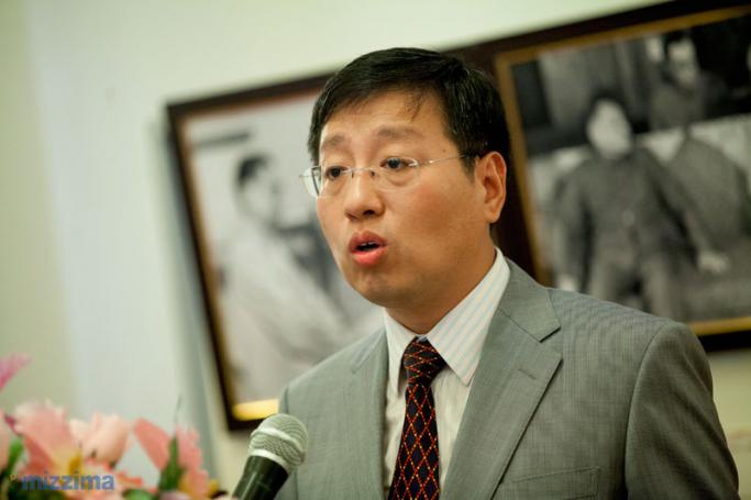 Chinese Ambassador to Myanmar Mr. Hong Lian. Photo: Mizzima

