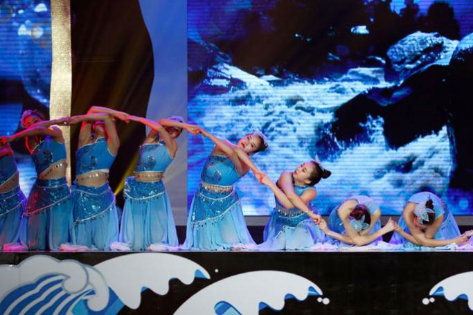 (File) Artists from China's Yunnan province perform during the Myanmar-China New Year Gala ceremony in Yangon, Myanmar, 19 January 2019. Photo: Nyein Chan Naing/EPA