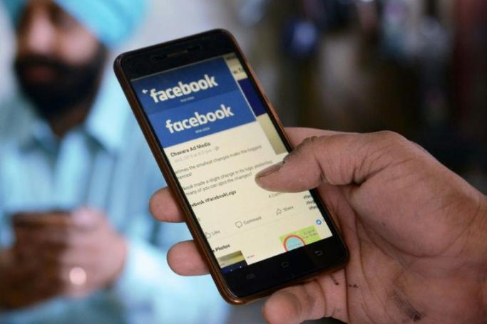 Facebook has been in the eye of a political storm in India after the Wall Street Journal reported the site refused to take down anti-Muslim comments by an MP (Photo: AFP)