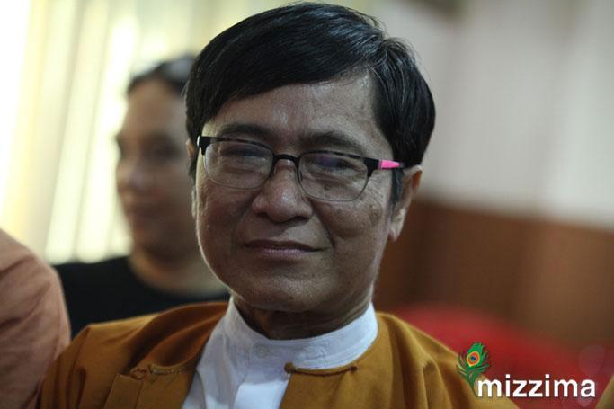 NLD party central executive committee member Dr. Myo Nyunt. Photo: Mizzima