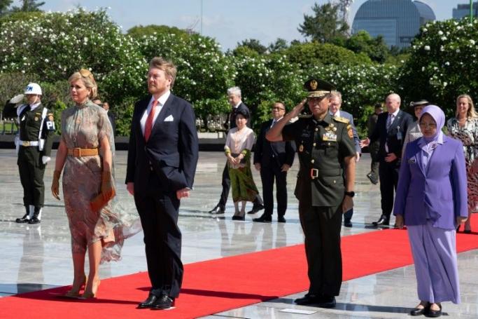  King Willem-Alexander's apology to Indonesia for "excessive violence" during the country's independence struggle is a first by a Dutch monarch (AFP Photo/BAY ISMOYO)
