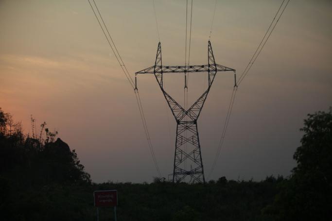Myanmar has a major electricity shortfall - Electric power pylon at Biluchaung Hydropower Station in Kayah State, Myanmar. Photo: Mizzima