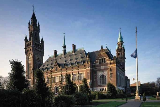 The Peace Palace, seat of the International Court of Justice, the Hague, Netherlands. The Court is the principal judicial body of the United Nations. Photo: Flickr