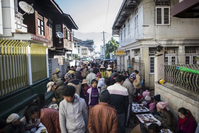 A general view of the gem market in Mogok, north of Mandalay. Photo: Ye Aung Thu/AFP