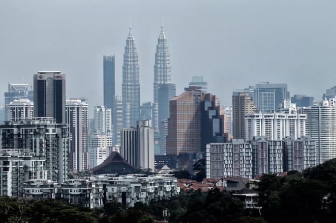 General scene of Kuala Lumpur city skyline in Kuala Lumpur, Malaysia. Photo: Ahmad Yusni/EPA