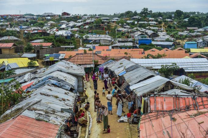A general view Rohingya refugee camp. Photo: Munir Uz Zaman/AFP