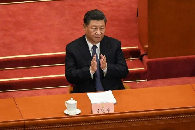 Xu Zhangrun had criticised the 2018 abolition of presidential term limits, which left Xi Jinping (pictured) free to rule for life (AFP Photo/Leo RAMIREZ)