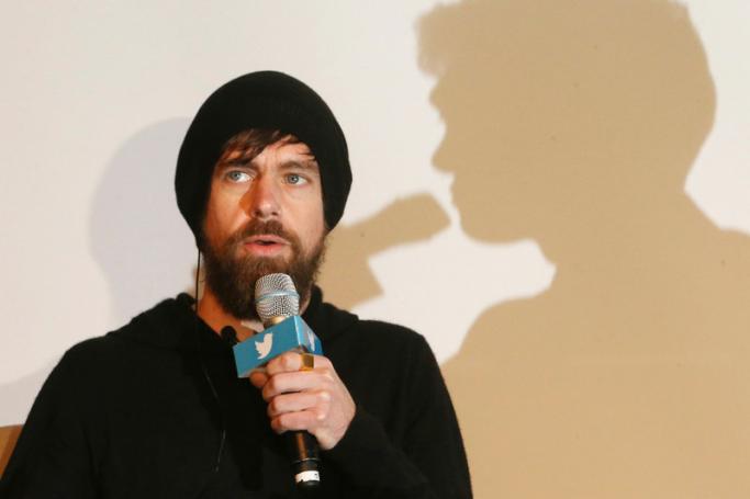 (File) Jack Dorsey, co-founder and chief executive of Twitter, speaks during an event celebrating the platform's 13th anniversary in Seoul, South Korea, 22 March 2019. Photo: EPA
