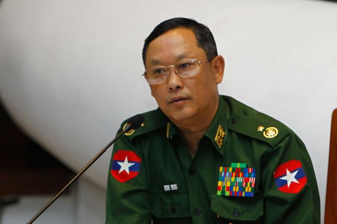 Myanmar's Major General Tun Tun Nyi. Photo: EPA