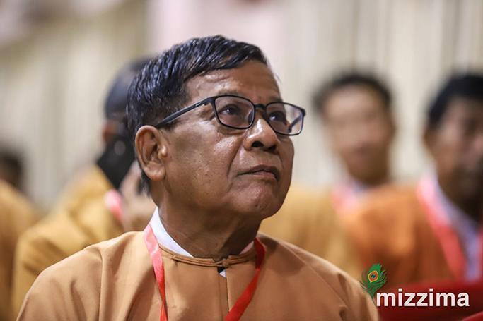 Mandalay Region government Chief Minister Dr. Zaw Myint Maung.