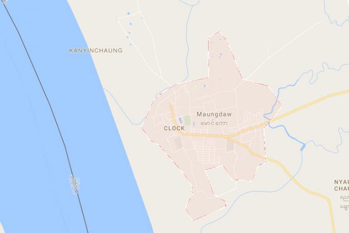 Maungdaw township, Rakhine. Map: Google
