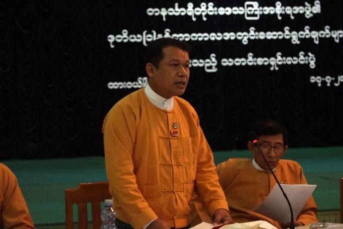Minister Myint Maung. Photo: Mizzima