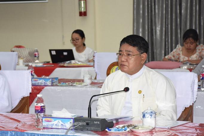 Ministry of Health spokesman Dr. Thar Tun Kyaw. Photo: Ministry of Health and Sports, Myanmar