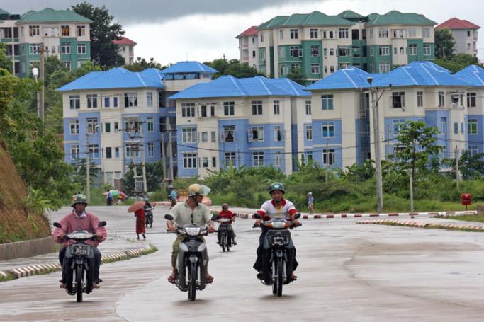 Motorists riding down a road in Myanmar's administrative capital Naypyitaw. Photo: AFP
