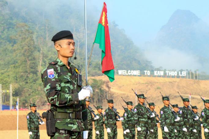 This handout from the Karen National Union (KNU) taken on January 31, 2019 and received on April 4, 2021. Photo: AFP