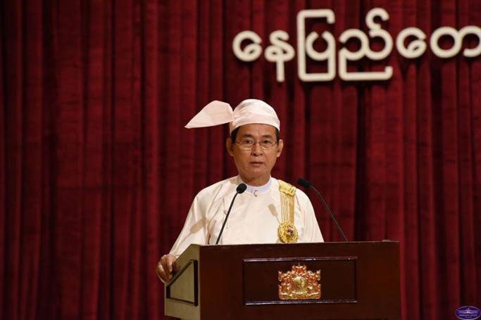 Myanmar President Win Myint. Photo: President Office