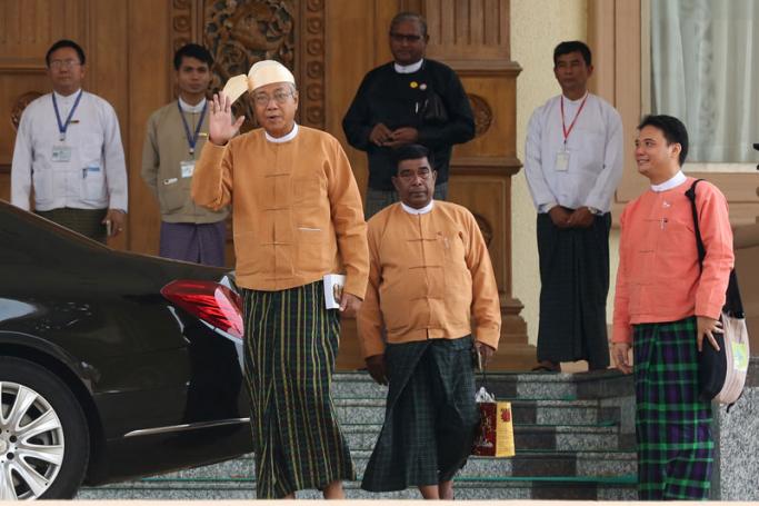 Myanmar President Htin Kyaw. Photo: Hong Sar/Mizzima
