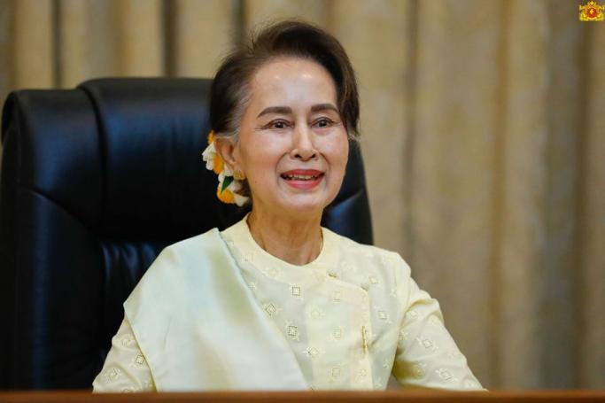 State Counsellor Daw Aung San Suu Kyi. Photo: Myanmar State Counsellor Office/Facebook