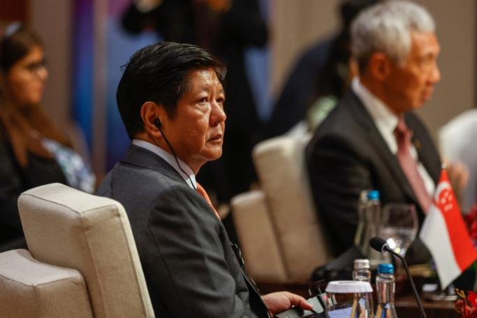Philippines' President Ferdinand Marcos Jr. attends the retreat session at the 43rd ASEAN Summit in Jakarta on September 5, 2023. (Photo: Mast Irham / POOL / AFP)