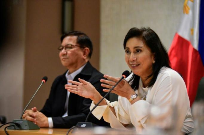 Leni Robredo said she plans to dig into the details of the drugs crackdown, and believes any misconduct should be confronted by the Philippines (AFP Photo/Maria TAN)