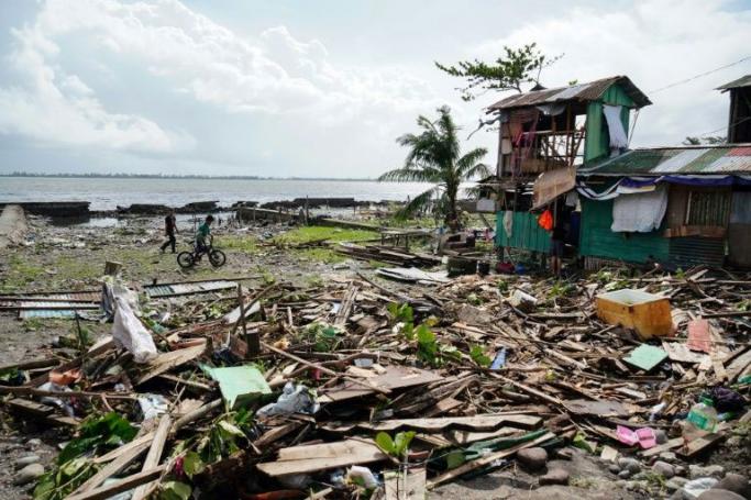 Typhoon Phanfone caused widespread destruction in the Philippines over Christmas (AFP Photo/Bobbie ALOTA) 