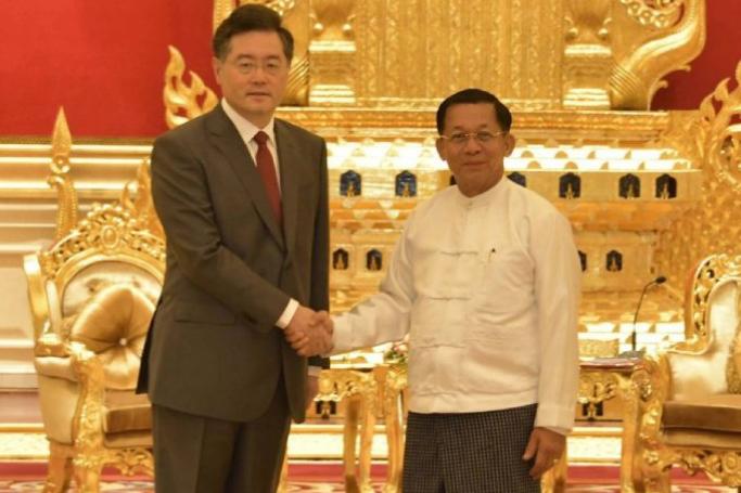 China’s Foreign Minister Meets Junta Leader on May 2, 2023