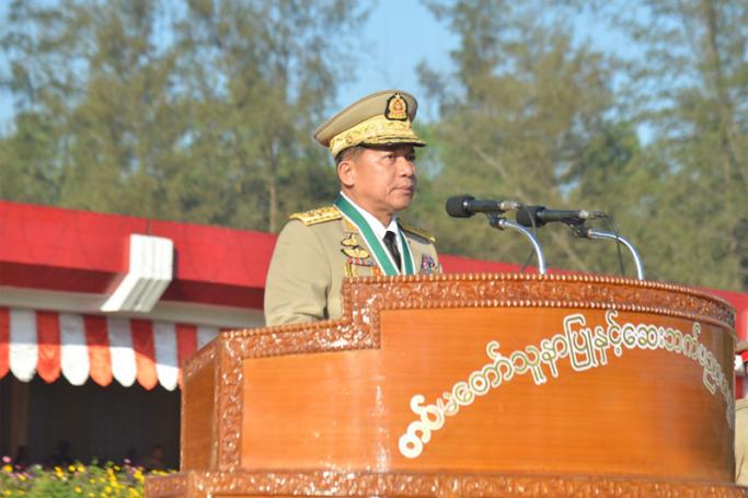 Photo: Senior General Min Aung Hlaing/Facebook
