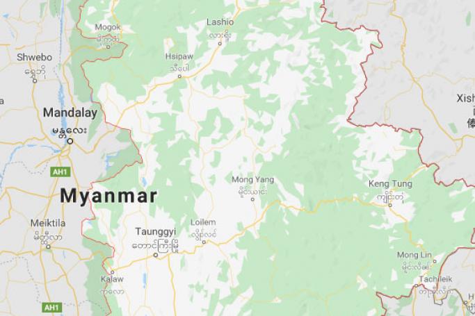 Shan State. Map: Google