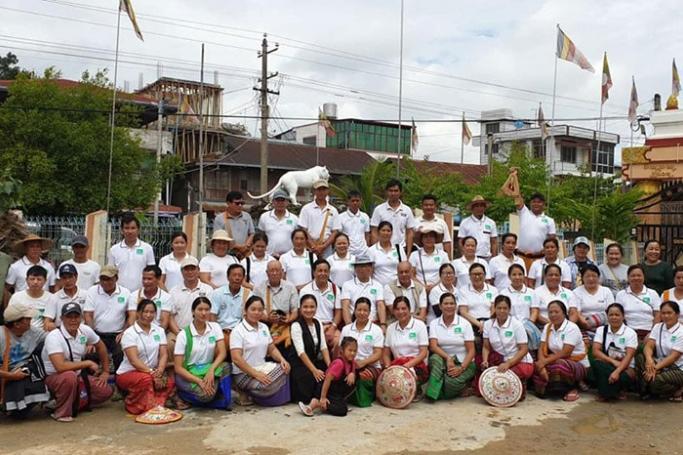 SNDP party members in Nam Kham, Shan State. Photo: SNDP