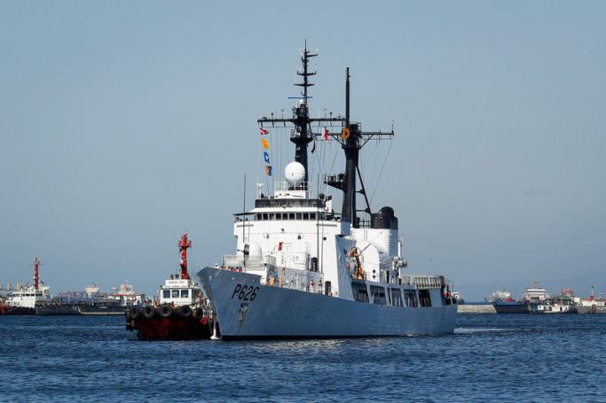 The Sri Lanka Navy Ship P626. Photo: EPA